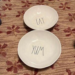 2 Rae DUNN BOWLS